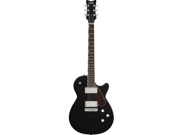  Guitarra elétrica/Guitares à pan coupé simple Gretsch Electromatic Jet Club Jet Black