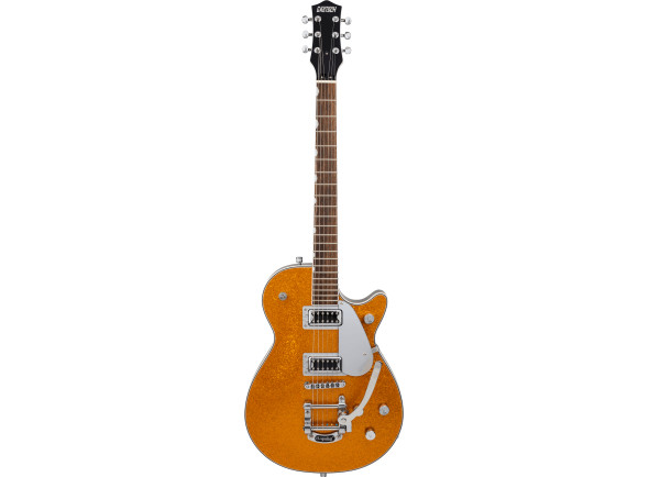 Guitarras Gretsch Guitarra elétrica/Guitarras de formato single cut Gretsch EMTC Sparkle Jet FT GLD SPK Guitarras Gretsch Guitarra elétrica/Guitarras de formato single cut Gretsch EMTC Sparkle Jet FT GLD SPK