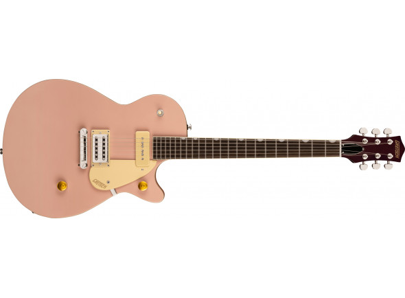guitarra junior Guitarras de formato single cut Gretsch G2215-P90 Streamliner Junior Jet Club P90 Shell Pink