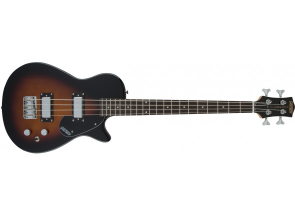 Guitarras Gretsch em stock Baixo elétrico de 4 cordas/Baixo de 4 Cordas Gretsch G2220 Junior Jet II Bass SB WN Guitarras Gretsch em stock Baixo elétrico de 4 cordas/Baixo de 4 Cordas Gretsch G2220 Junior Jet II Bass SB WN