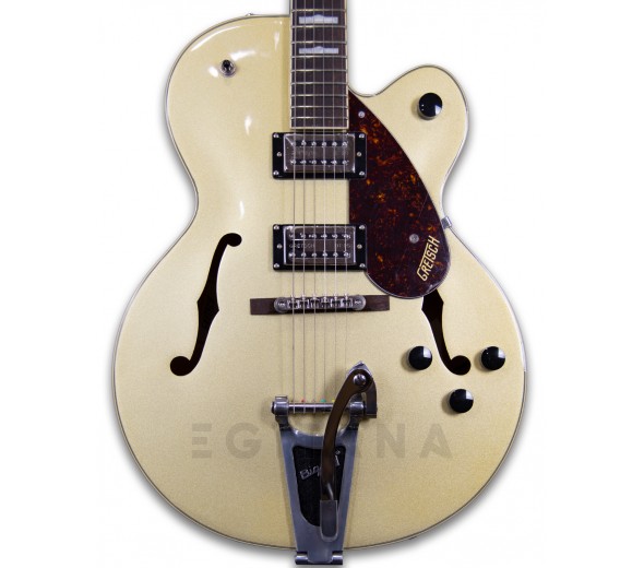 Guitarras Gretsch Guitarra elétrica hollowbody/Guitarras formato Hollowbody Gretsch G2420T Gold Streamliner Guitarras Gretsch Guitarra elétrica hollowbody/Guitarras formato Hollowbody Gretsch G2420T Gold Streamliner