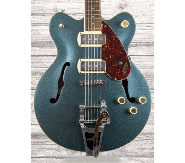 Guitarras Gretsch>> Guitarras con forma de cuerpo hueco Gretsch G2622T-P90 Strml CB DC GunMet. Guitarras Gretsch>> Guitarras con forma de cuerpo hueco Gretsch G2622T-P90 Strml CB DC GunMet.