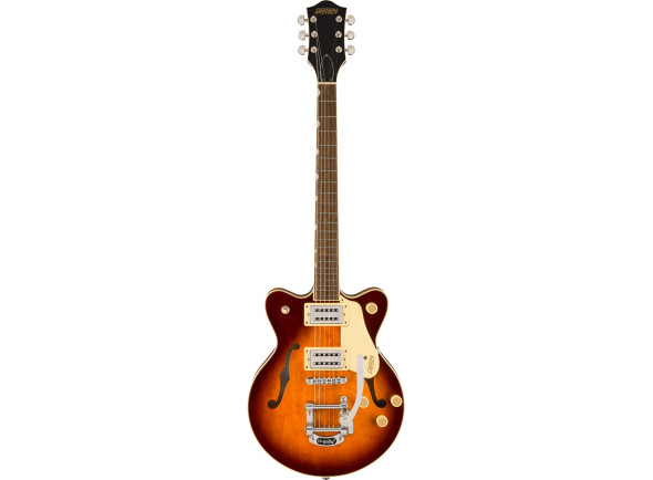 Guitarras Gretsch Guitarra elétrica/Guitarras de formato Double Cut Gretsch G2655T Strml Cb Jr Dc FRGLW Guitarras Gretsch Guitarra elétrica/Guitarras de formato Double Cut Gretsch G2655T Strml Cb Jr Dc FRGLW