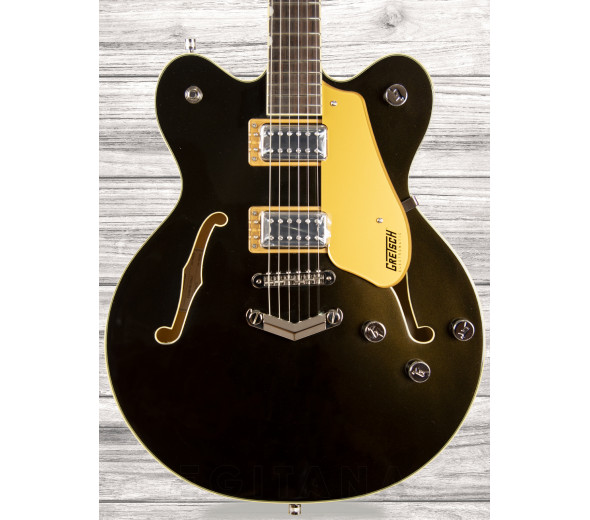Guitarras Gretsch Guitarras con forma de cuerpo hueco Gretsch  G5622 Electromatic Center Block IL Black Gold