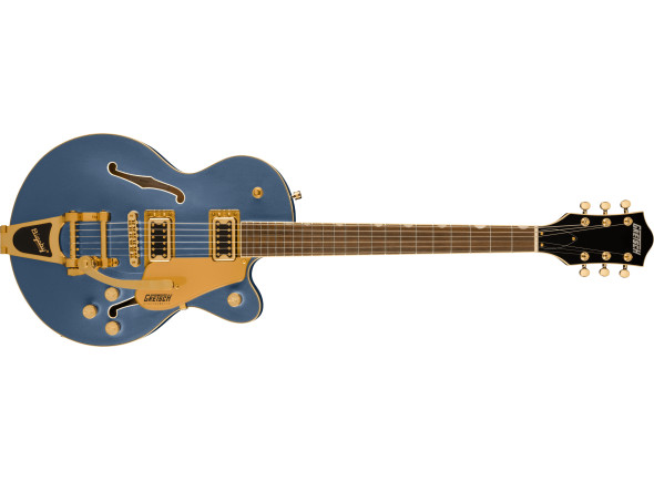 Guitarras Gretsch> Guitarra elétrica/Guitarras de formato single cut Gretsch G5655TG Electromatic CB Jr. SC Bigsby Cerulean Smoke Guitarras Gretsch> Guitarra elétrica/Guitarras de formato single cut Gretsch G5655TG Electromatic CB Jr. SC Bigsby Cerulean Smoke