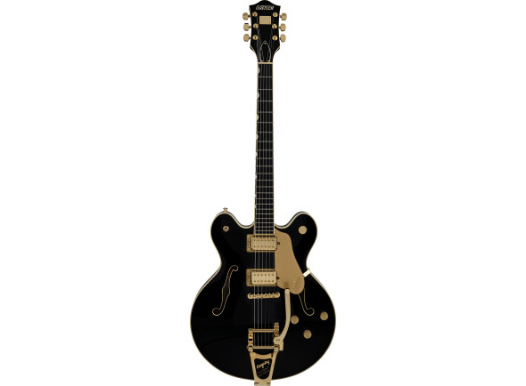  Guitarra elétrica/Guitarras formato Hollowbody Gretsch Pro Broadkaster LX BLK