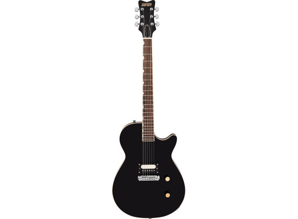  Guitarra elétrica/Guitarras formato Single Cut Gretsch Streamliner Jet 1 Pickup Black 