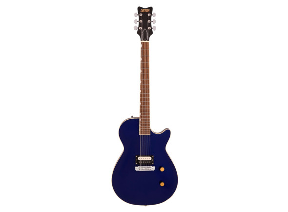Guitarra elétrica single cut/Guitares à pan coupé simple Gretsch Streamliner Jet 1 Pickup LRL Midnight Blue