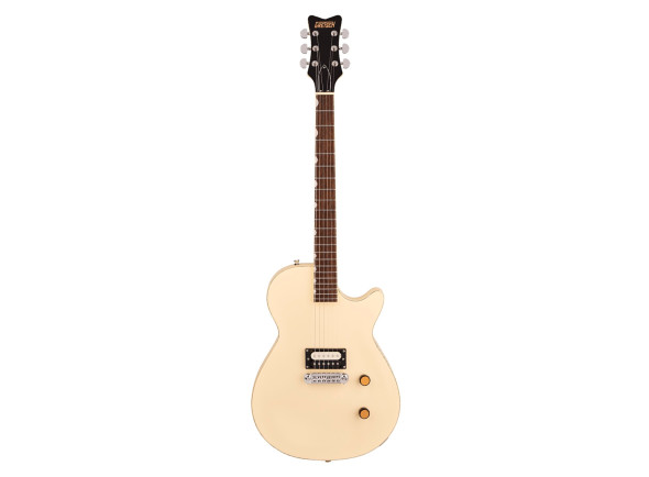 Gretsch Streamliner Jet Guitarra elétrica single cut/Guitarras de formato single cut Gretsch Streamliner Jet 1 Pickup LRL Vintage White