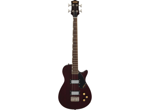  Guitarra elétrica/Guitarras formato Single Cut Gretsch  Streamliner Jet Club Bass Single-Cut Laurel Fingerboard Walnut Stain
