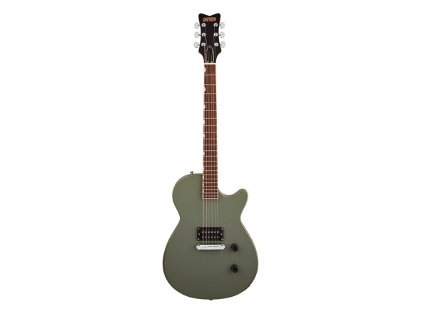 Guitarra elétrica single cut/Guitarras formato Single Cut Gretsch Streamliner Jet Club Olive Drab