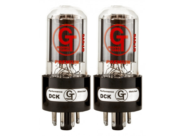 Válvula para amplificador/Válvulas para amplificadores Groove Tubes 6V6-R Duett Medium 