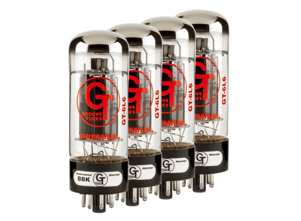 Válvulas para Amplificadores/Válvulas para amplificadores Groove Tubes  GT-6L6-S MED QUARTET