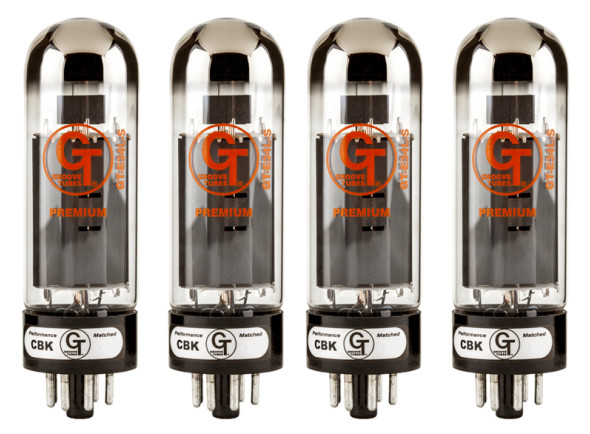 Válvulas para Amplificadores/Válvulas para amplificadores Groove Tubes  GT-E34LS MED QUARTET