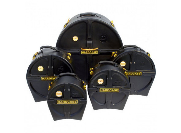 Bolsas para tambores acústicos Hardcase  Drum Case Set HStandard