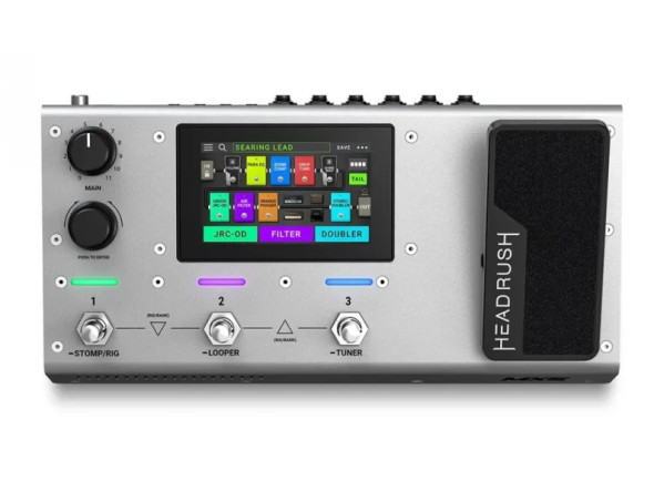 Pedaleira para guitarra elétrica/Pedaleiras para guitarra elétrica Headrush MX5 Special Edition Silver