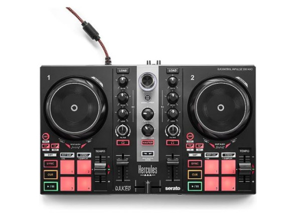 Controlador DJ/Controladores DJ Hercules DJ Control Inpulse 200 MK2