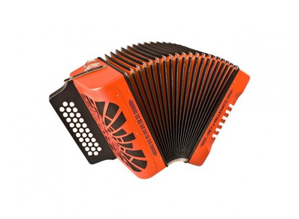Concertina Hohner El Rey Del Vallenato 3ª voz GCF  