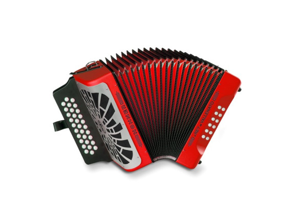 Concertina/Concertina Hohner  El Rey Del Vallenato Red ADG (Lá-Ré-Sol)