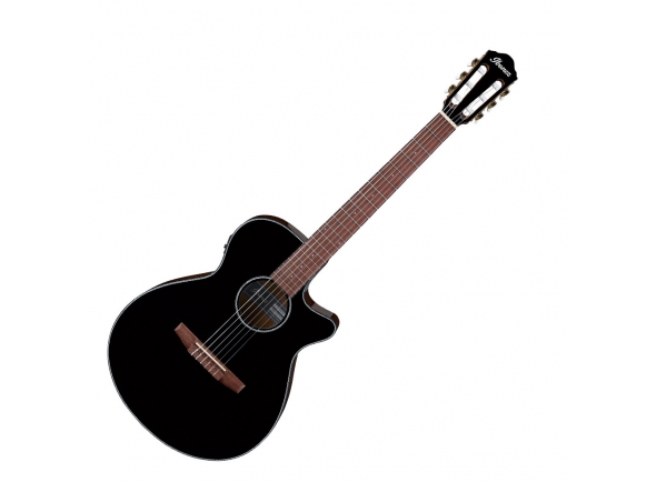 GUITARRA CLASICA ELECTRIFICADA guitarras electricas clasicas Ibanez AEG50N-BKH Nylon