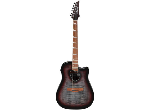 Guitarra acústica dreadnought/Guitarra Acústica Ibanez  ALT30FM-RDB