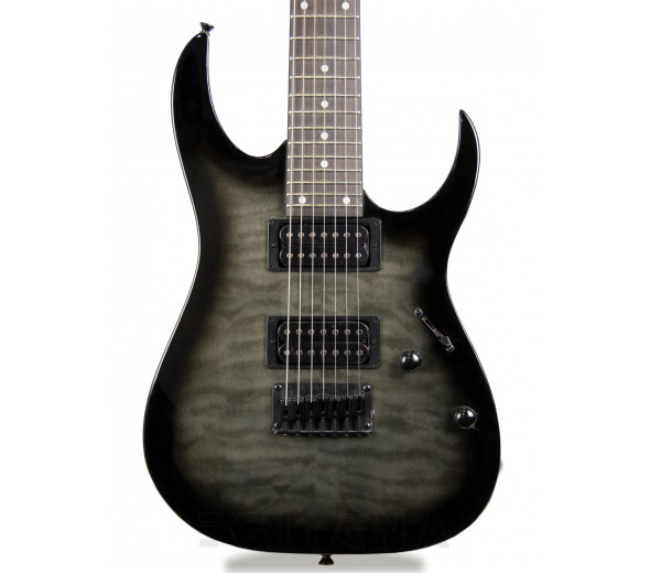 B-stock Guitarras de 7 cuerdas Ibanez GRG7221QA-TKS B-Stock B-stock Guitarras de 7 cuerdas Ibanez GRG7221QA-TKS B-Stock