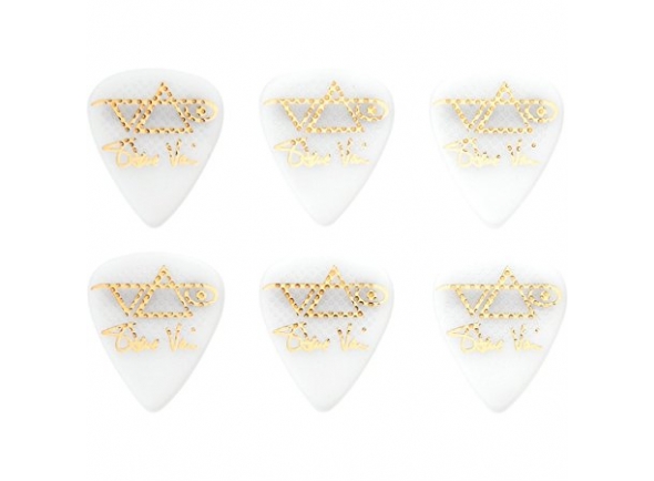 palhetas pua de guitarra Ibanez Steve Vai Pick Set WH palhetas pua de guitarra Ibanez Steve Vai Pick Set WH