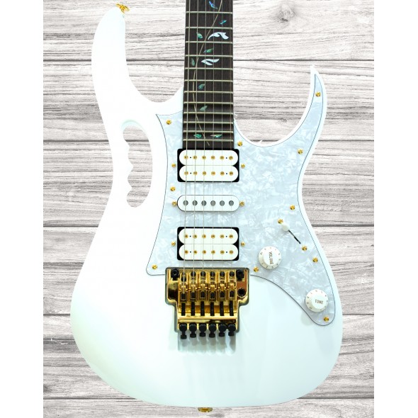 Outros formatos Ibanez Steve Vai Signature JEM7V White Outros formatos Ibanez Steve Vai Signature JEM7V White