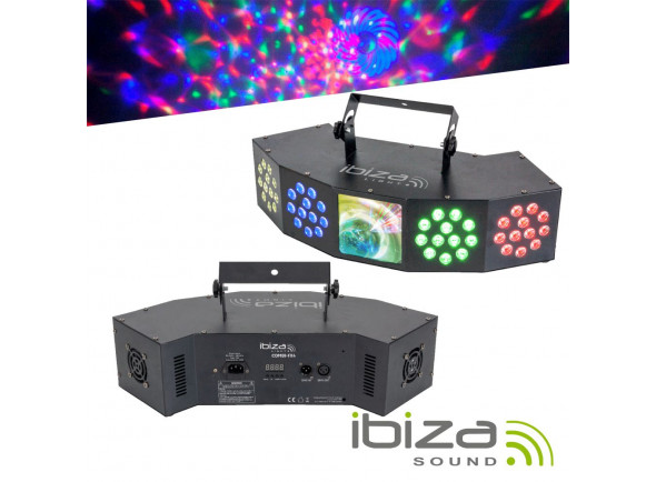 B-stock Proyector LED PAR Ibiza COMBI-FX4 B-Stock B-stock Proyector LED PAR Ibiza COMBI-FX4 B-Stock