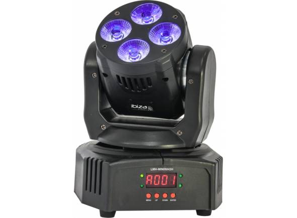 movingheads Moving Head LED/Moving Heads LED Ibiza LMH-MINIWASH movingheads Moving Head LED/Moving Heads LED Ibiza LMH-MINIWASH