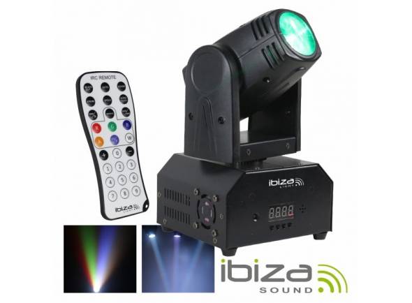 Moving Head LED/Moving Heads LED Ibiza LMH250-RC