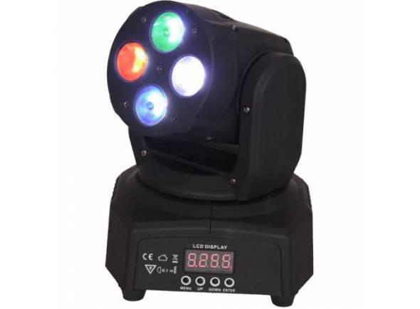 Moving Head LED/Moving Heads LED Ibiza LMH350RGBW-MINI