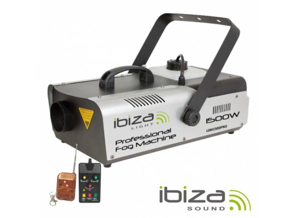 Máquina de Fumos/Máquina de Fumos Ibiza LSM1500PRO Máquina de Fumos/Máquina de Fumos Ibiza LSM1500PRO