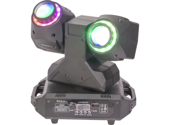 movingheads Luzes LED/Moving Heads LED Ibiza MHBEAM60-FX movingheads Luzes LED/Moving Heads LED Ibiza MHBEAM60-FX