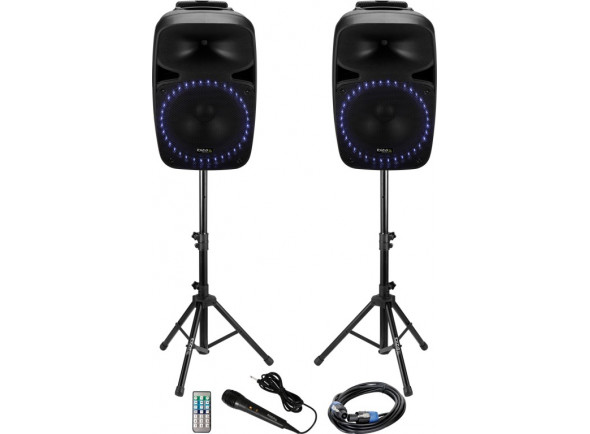 B-stock Sistemas Portáteis com Bateria Ibiza PKG15A-SET B-Stock B-stock Sistemas Portáteis com Bateria Ibiza PKG15A-SET B-Stock