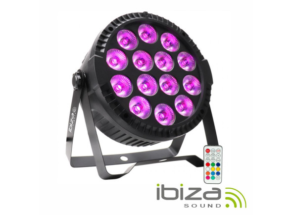 Ibiza Projectores Projector LED PAR Ibiza Projector PAR c/ 14 Leds 6W RGBW DMX THINPAR-14X6W-RGBW
