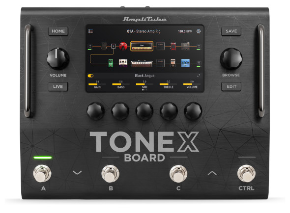 Pedal de Efeito/preamplificadores de guitarra IK Multimedia ToneX Board