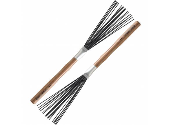 Vassouras/Vassouras Innovative Percussion Vassouras Fixas Heavy Sintéticas Pretas Par BR-4 Vassouras/Vassouras Innovative Percussion Vassouras Fixas Heavy Sintéticas Pretas Par BR-4