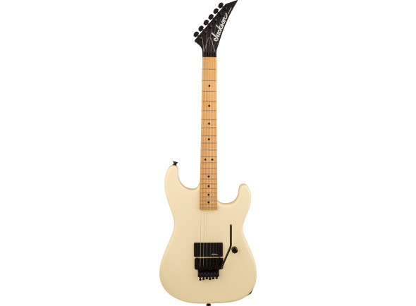  Guitarra elétrica/guitarras formato ST Jackson Pro Origins 1985 San Dimas SD1A H FR Maple Fingerboard Vanilla Shake