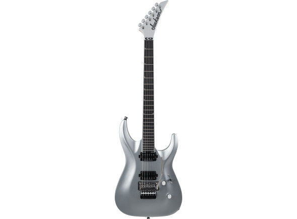 Guitarra Elétrica/guitarras formato ST Jackson Pro Plus Series Soloist SLA2 Ebony Fingerboard Quicksilver