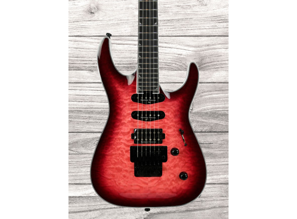 Guitarras Jackson  Guitarra elétrica/Guitarras formato ST Jackson  ProPlus Soloist SLA3Q FBRST