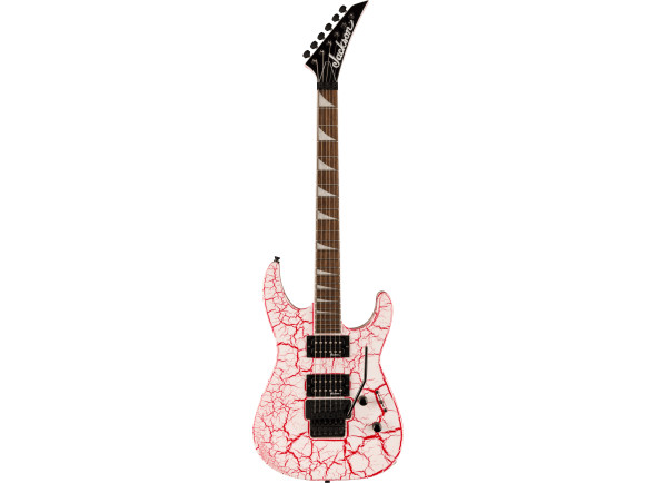 Guitarras Jackson Guitarra elétrica/Guitarras formato ST Jackson X Series SLXDX Bloodshot Crack Guitarras Jackson Guitarra elétrica/Guitarras formato ST Jackson X Series SLXDX Bloodshot Crack