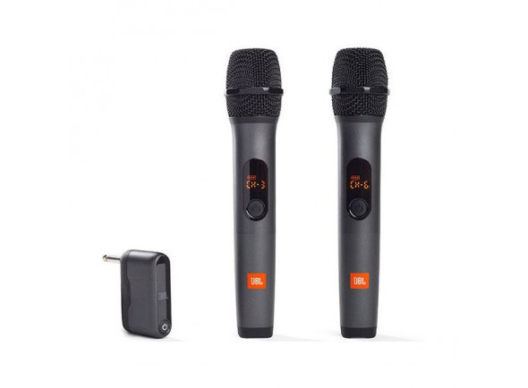 Sistema sem fios com microfone de mão JBL Hifi Wireless Microphone 