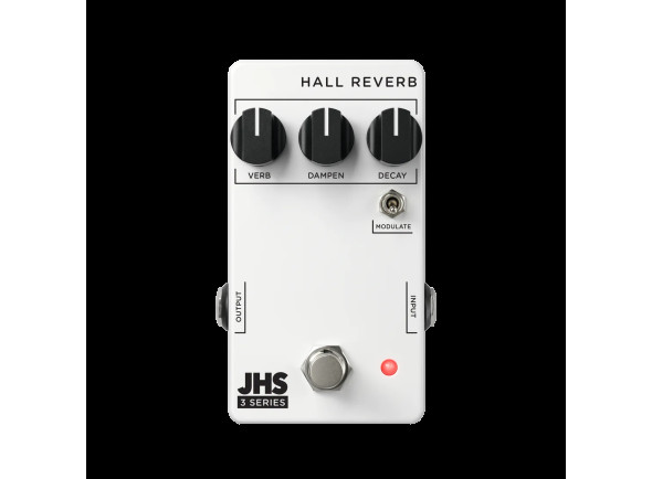  Pedal de efeito /Efectos de reverberación y salón JHS  3 Series Hall Reverb