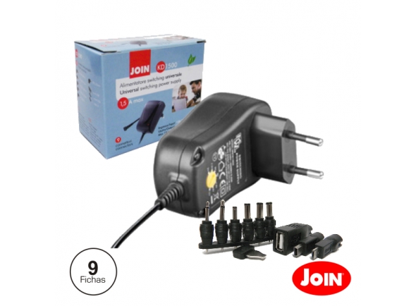 Diversos Join Alimentador Compacto Comutado 3-12V 1.5A 18W
