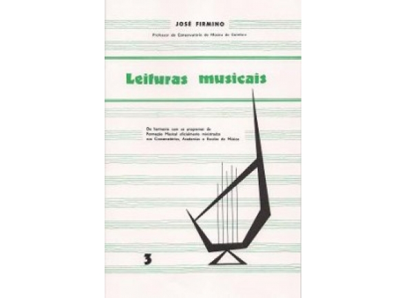 Livro de canções José Firmino Leituras Musicais 3 