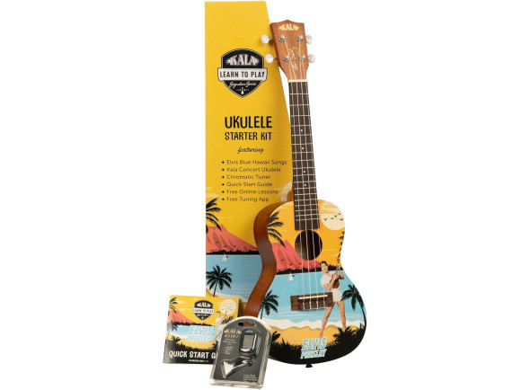 Ukulele Concerto/Ukulele Concerto Kala  LTP-C-EBH Elvis Starter