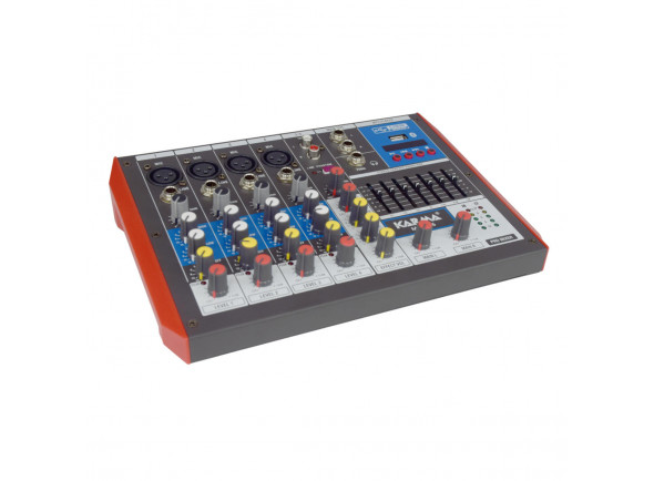 Mesa de Mistura Analógica Karma  6 Canais USB/Bluetooth KM-MXM06 B-Stock 