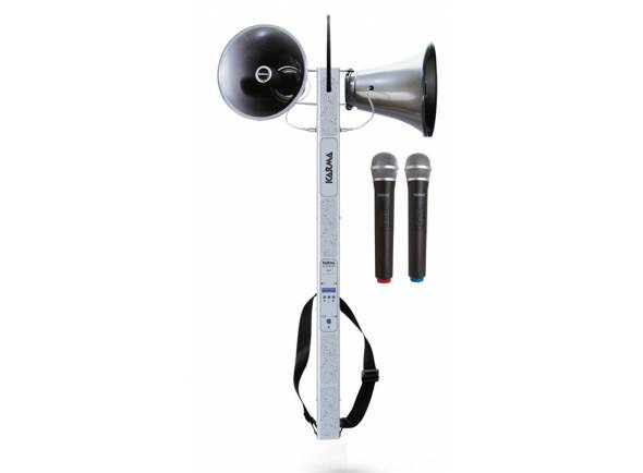 Karma Sistema Sonorização Portátil 2 Microfones UHF / 2 Cornetas
Potência máxima: 40W
Alcance de Operação: 50/100 mt
Microfones mão: 2
Karma Sistema Sonorização Portátil 2 Microfones UHF / 2 Cornetas
Potência máxima: 40W
Alcance de Operação: 50/100 mt
Microfones mão: 2
