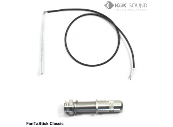 Captadores para guitarra acústica K&K Sound  FanTaStick Classic 